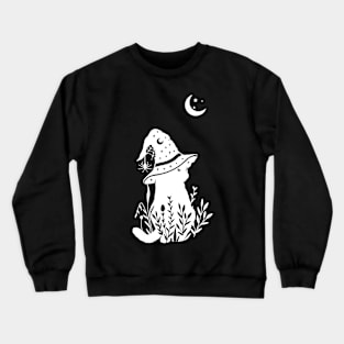 Halloween Witch Orange Ragdoll Cat Crewneck Sweatshirt